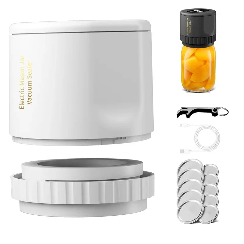 PactFresh jar sealer kit contents laid out on counter