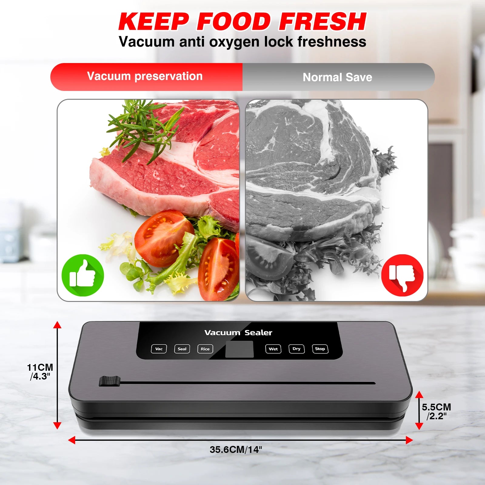 PactFresh vacuum sealer USB-C charging port close-up