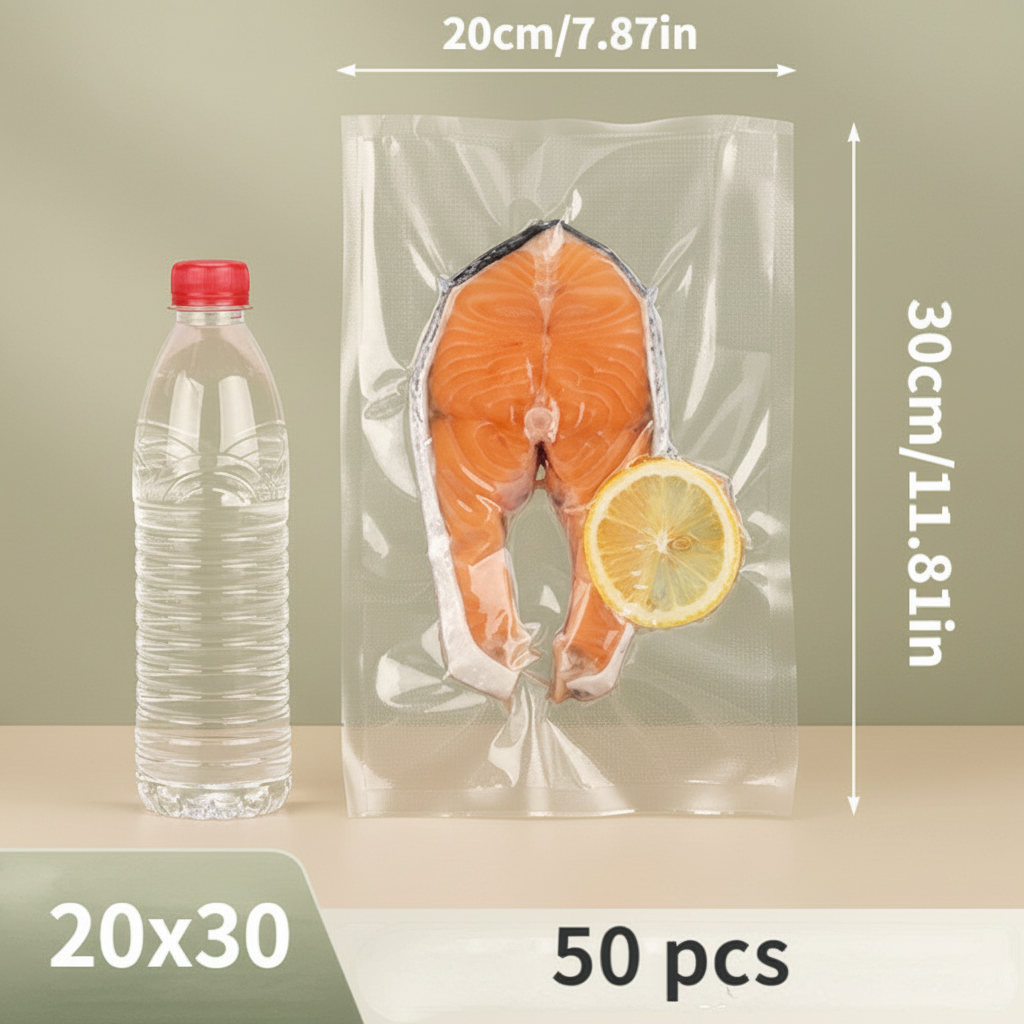 Vacuum Seal Bag Refills (50-Pack)